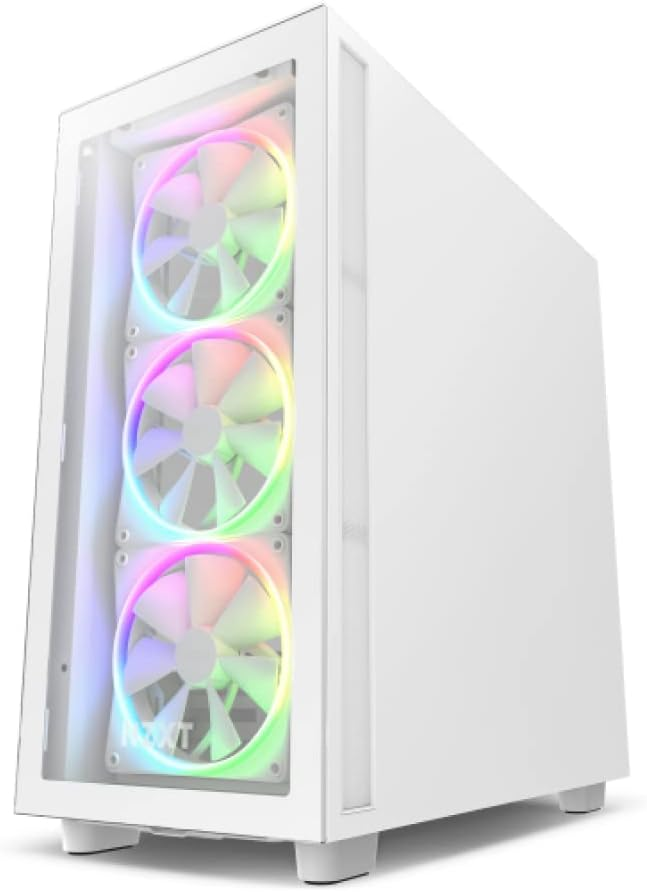 NZXT F120RGB RF-R12TF-W1 120mm Üçlü Beyaz Kasa Fanı