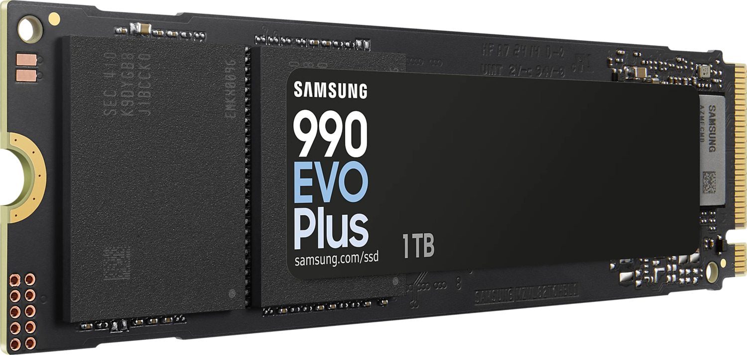 Samsung 990 EVO PLUS MZ-V9S1T0BW 1TB 7150/6300 MB/sn PCIe NVMe M.2 SSD Disk