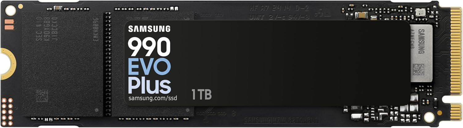 Samsung 990 EVO PLUS MZ-V9S1T0BW 1TB 7150/6300 MB/sn PCIe NVMe M.2 SSD Disk