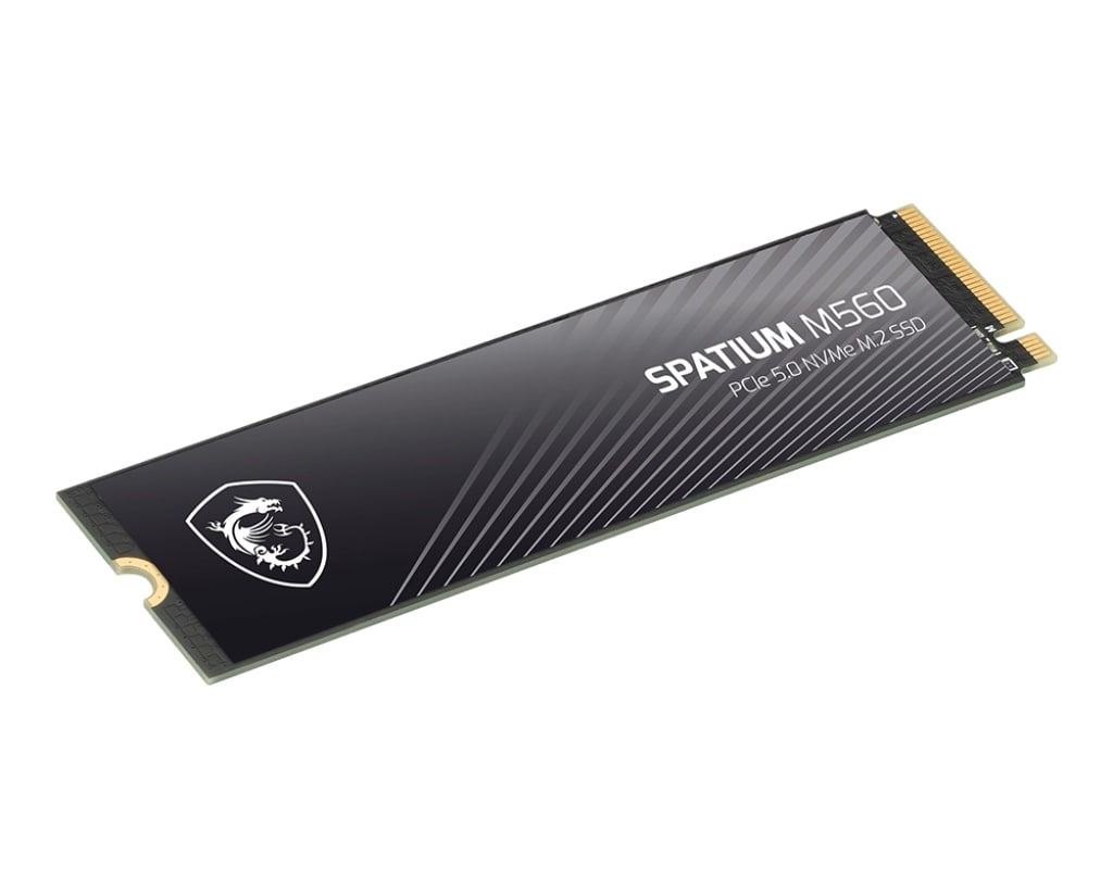 MSI Spatium M560 1 TB 10300/8700MB/s PCIe Gen5.0 NVMe M.2 SSD Disk