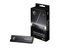 MSI Spatium M560 1 TB 10300/8700MB/s PCIe Gen5.0 NVMe M.2 SSD Disk
