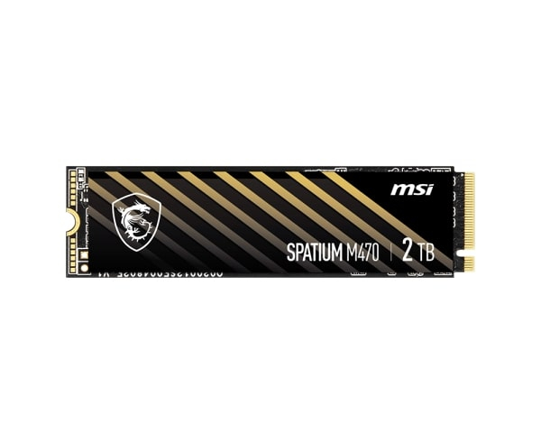 MSI Spatium M470 PRO 2TB 6000/5000MB/s PCIe Gen 4.0 NVMe M.2 SSD Disk
