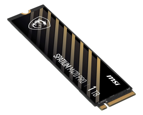 MSI Spatium M470 PRO 1TB 6000/5000MB/s PCIe Gen 4.0 NVMe M.2 SSD Disk