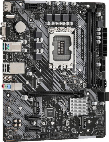 Asrock H610M-HDV/M.2+D5 M.2 HDMI VGA DP Micro ATX 1700p Gaming (Oyuncu) Anakart (90-MXBM50-A0UAYZ)