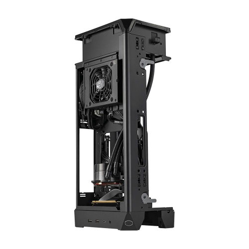 CM MasterBox NCORE 100 MAX 120mm Sıvı Soğutma 850W  80+ Gold ATX 3.0 SFX PSU&#039;lu Gri Renkli ITX Gaming (Oyuncu) Kasası (NR100-MNNN85-SL0)