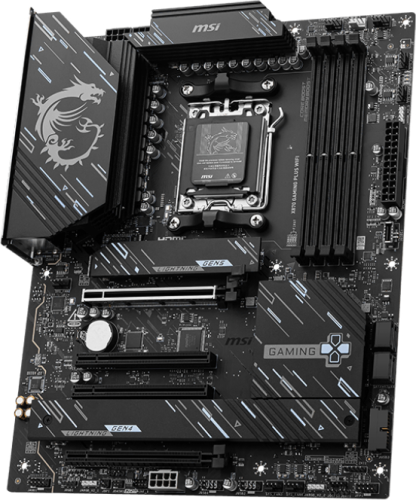 MSI X870 GAMING PLUS WIFI AMD X870 Soket AM5 DDR5 8200(OC)MHz ATX Gaming (Oyuncu) Anakart