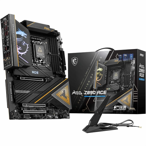 MSI MEG Z890 ACE Soket 1851 DDR5 9200MHZ(OC) WIFI7 ATX Gaming (Oyuncu) Anakart
