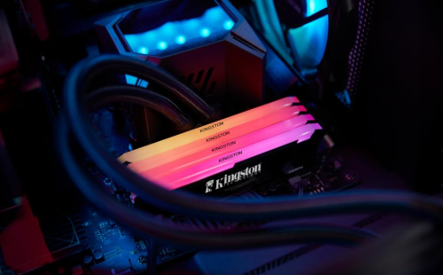 Kingston Beast KF432C16BB2A/8TR RGB 8GB (1x8) DDR4 3200Mhz CL16 Siyah Gaming RAM (Bellek)