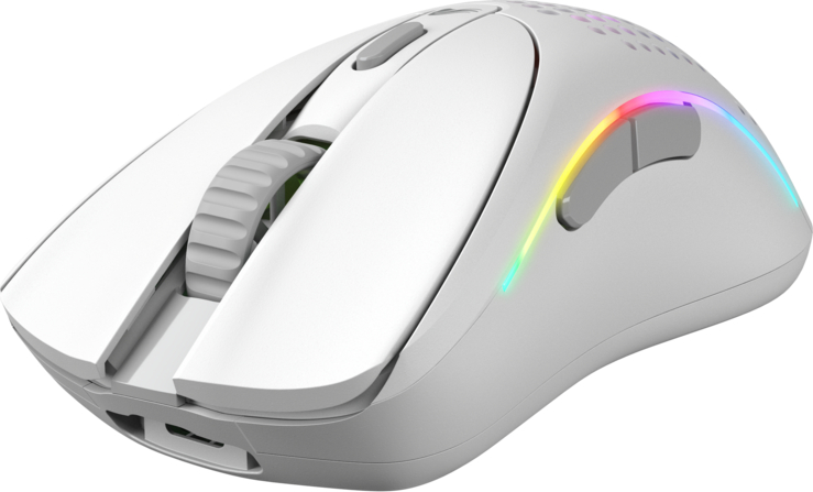Glorious Model D 2 GLO-MS-DWV2-MW Kablosuz Mat Beyaz Oyuncu Mouse