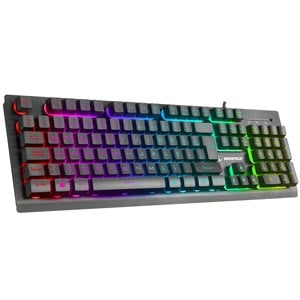 Rampage MIRACLE K2 Siyah USB RGB Aydınlatmalı Q Gaming (Oyuncu) Klavye