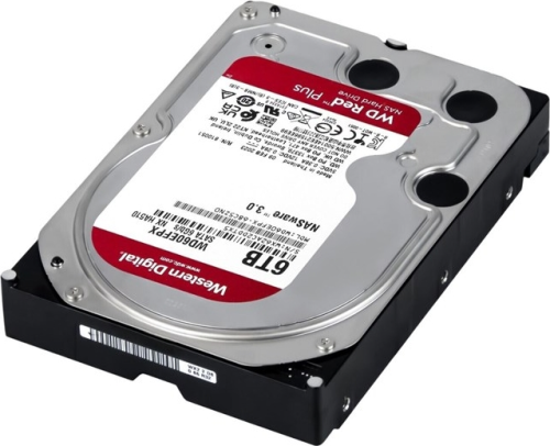WD Red Plus WD60EFPX  6TB  5400RPM 256MB SATA3 Harddisk