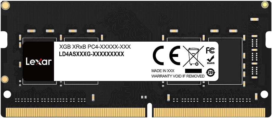 Lexar LD4AS016G-B3200GSST 16GB (1x16GB) DDR4 3200MHz CL22 Notebook SODIMM Ram