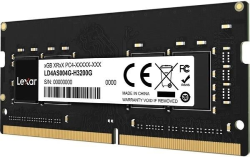 Lexar LD4AS016G-B3200GSST 16GB (1x16GB) DDR4 3200MHz CL22 Notebook SODIMM Ram 