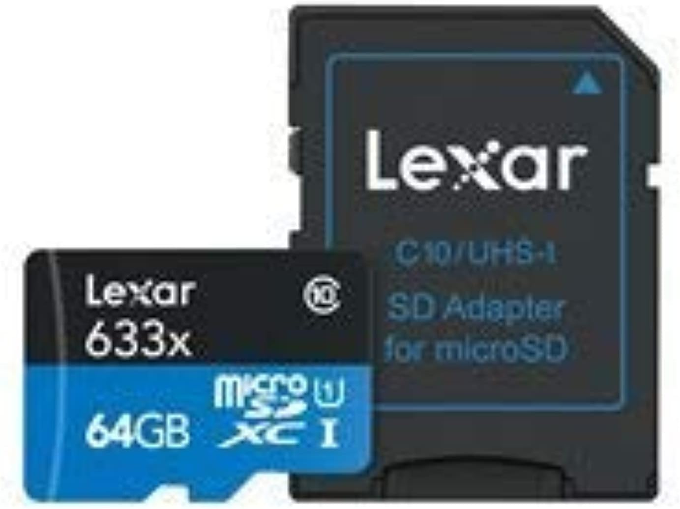 Lexar 64GB LSDMI64GBB633A 633X UHS-I 100MB/s /45MB/s MicroSD Hafıza Kartı