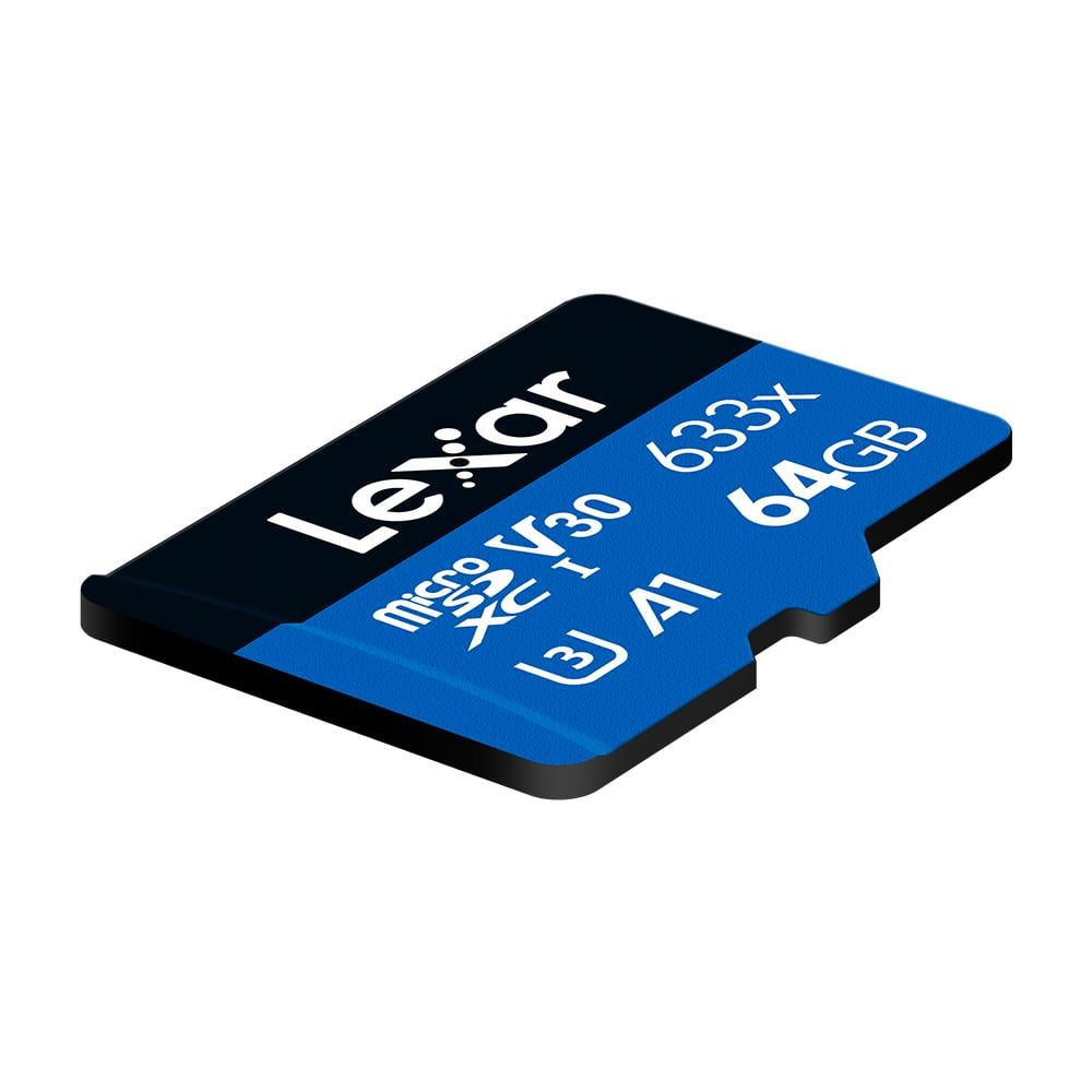 Lexar 64GB LSDMI64GBB633A 633X UHS-I 100MB/s /45MB/s MicroSD Hafıza Kartı