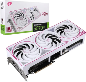 COLORFUL iGame GeForce RTX 5070Tİ Ultra W OC GDDR7 256Bit (OC 16GB-V) 16GB Gaming (Oyuncu) Ekran Kartı