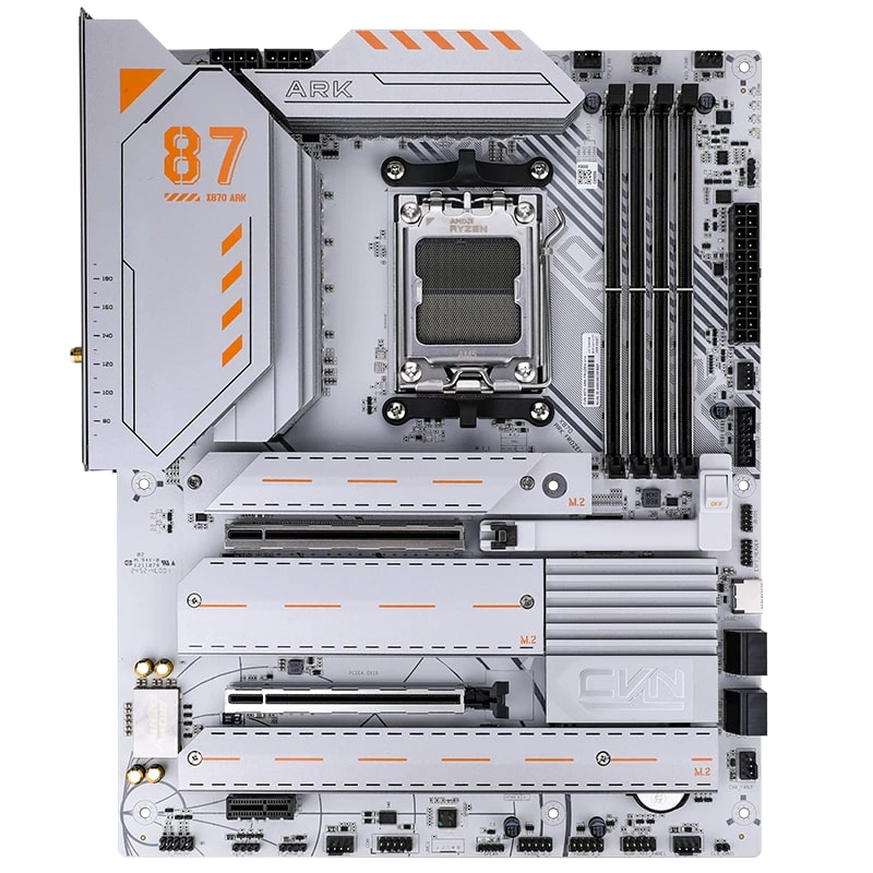 COLORFUL CVN X870 ARK FROZEN WIFI V14 DDR5 8200MHz ATX Gaming (Oyuncu) Anakart