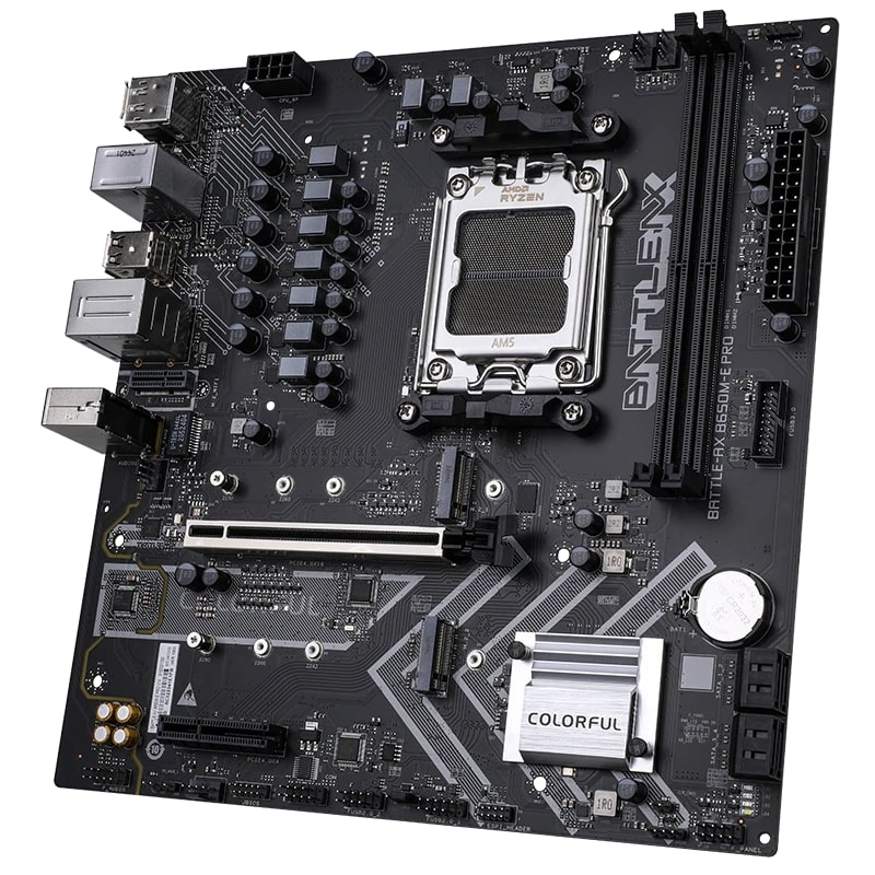 COLORFUL BATTLE AX B650M-E PRO V14 DDR5 7600MHz mATX Gaming (Oyuncu) Anakart
