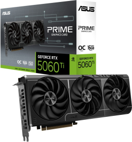 ASUS PRIME GeForce RTX 5060 Ti 16GB OC PRIME-RTX5060TI-O16G GDDR7 128Bit Gaming OC (Oyuncu) Ekran Kartı