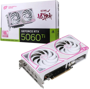 COLORFUL iGame GeForce RTX 5060Ti Ultra W DUO OC GDDR7 128Bit (OC 16GB-V) Gaming (Oyuncu) Ekran Kartı