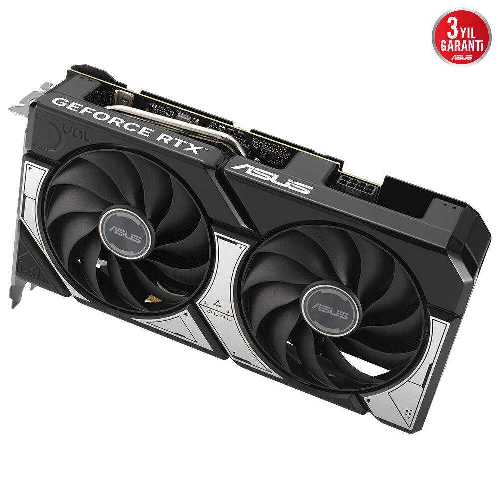 ASUS DUAL GeForce RTX 5060 TI OC 8GB DUAL-RTX5060TI-O8GB GDDR7 128Bit DX12 DLSS 4 Gaming (Oyuncu) Ekran Kartı