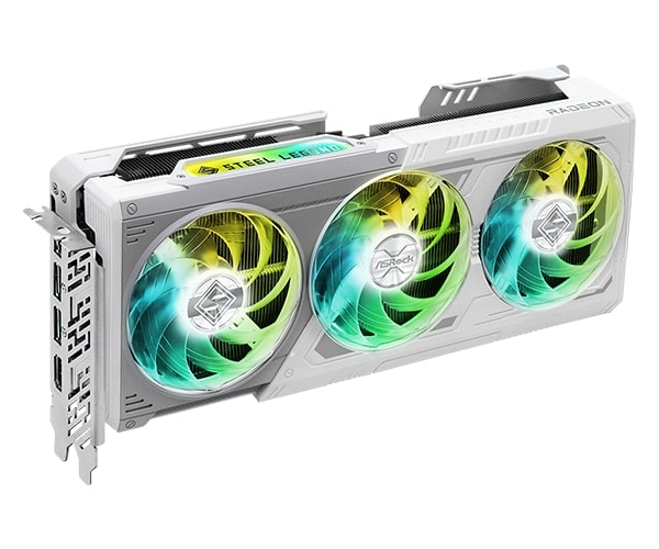 Asrock AMD Radeon RX 9070 XT Steel Legend 16GB GDDR6 256Bit Gaming (Oyuncu) Ekran Kartı