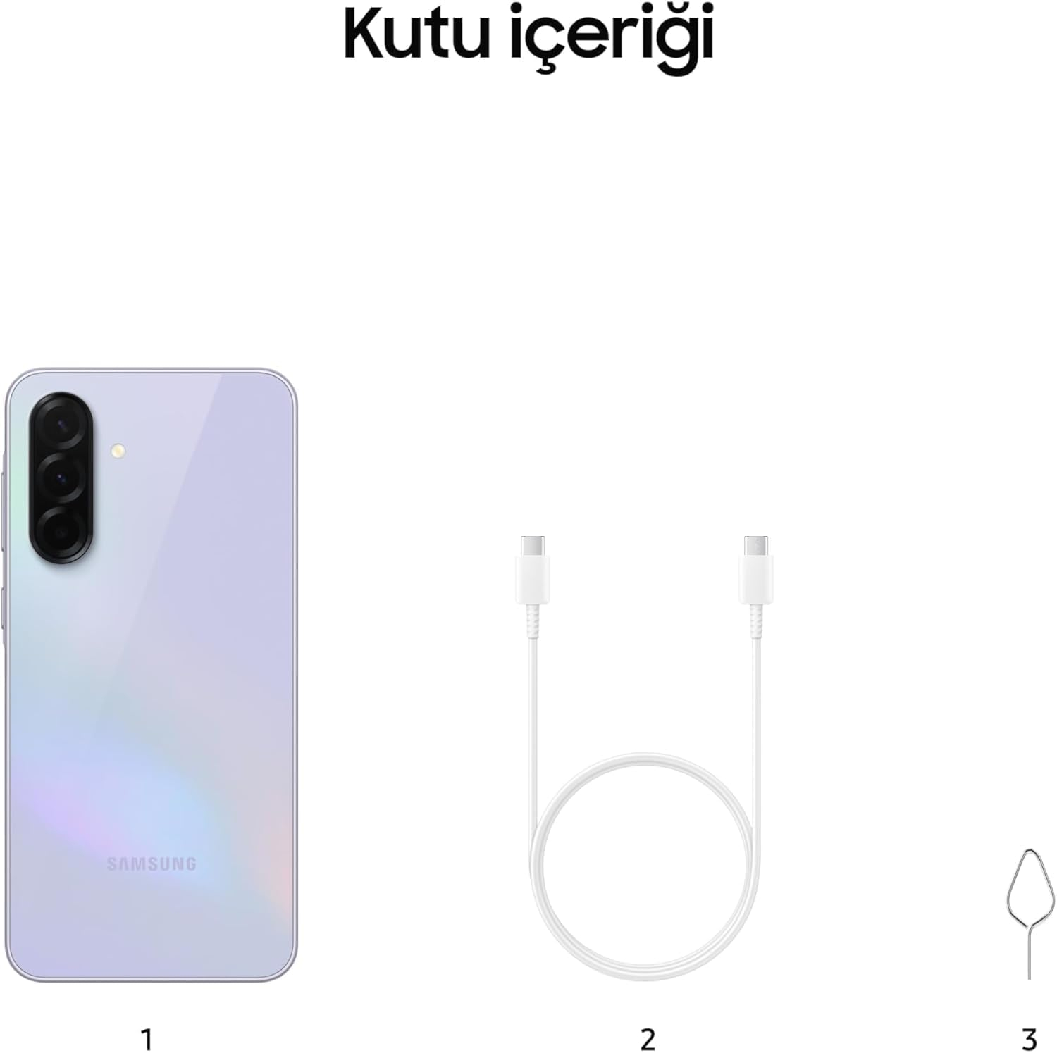 Samsung Galaxy A36 5G 128GB 8GB Ram Lila Cep Telefonu-(Samsung Türkiye Garantili)