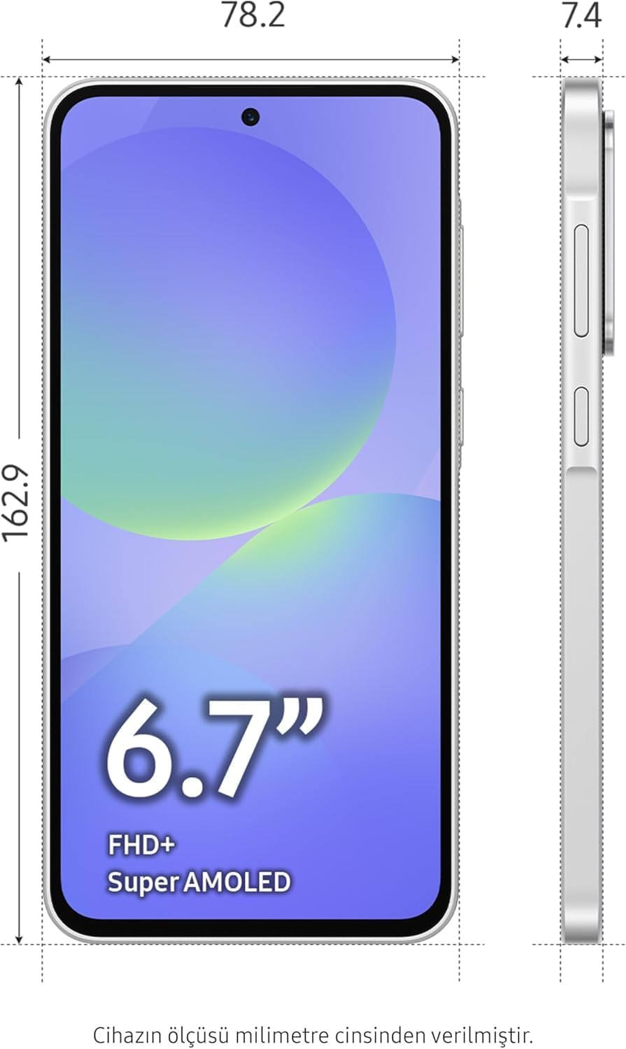Samsung Galaxy A36 5G 256GB 8GB Ram Gri Cep Telefonu-(Samsung Türkiye Garantili)