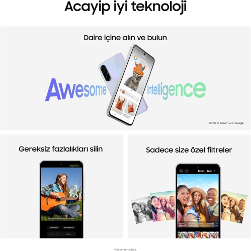 Samsung Galaxy A36 5G 256GB 8GB Ram Yeşil Cep Telefonu-(Samsung Türkiye Garantili)