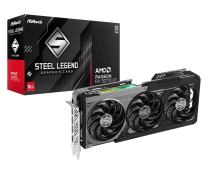 ASrock AMD Radeon RX 9070 XT Steel Legend Dark 16GB GDDR6 256Bit Gaming (Oyuncu) Ekran Kartı