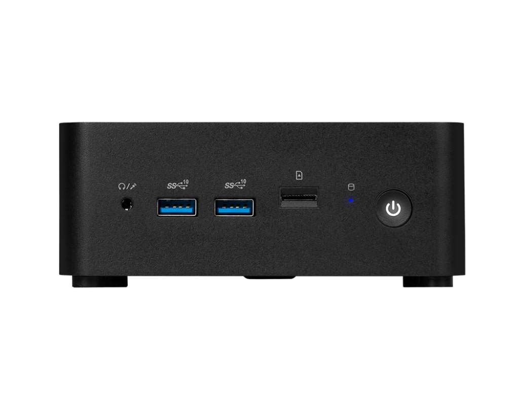 MSI CUBI NUC 1M-012BEU CORE 7 150U FDOS MINI DT BAREBONE PC