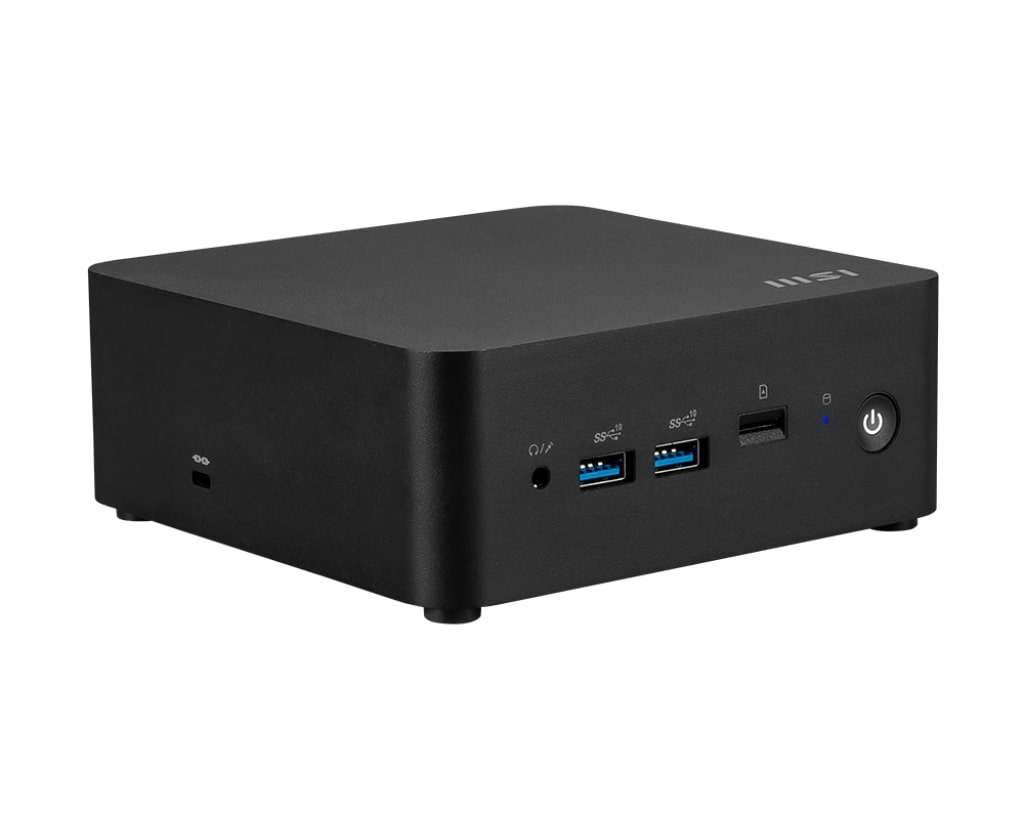 MSI CUBI NUC 1M-012BEU CORE 7 150U FDOS MINI DT BAREBONE PC