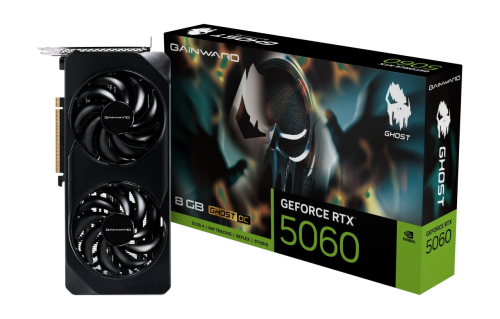 GAINWARD GeForce RTX5060 GHOST OC 8GB GDDR7 128Bit Gaming (Oyuncu) Ekran Kartı