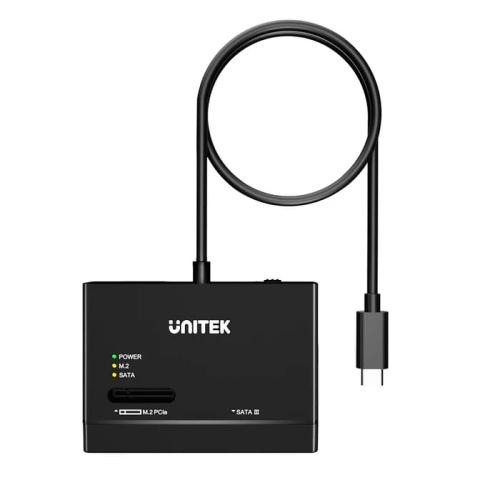 Unitek Type-C to M.2 NVME-SATA Dönüştürücü Adaptörü (S1232A)