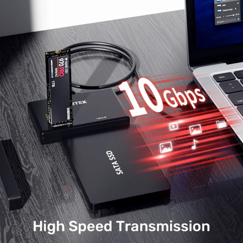 Unitek Type-C to M.2 NVME-SATA Dönüştürücü Adaptörü (S1232A)