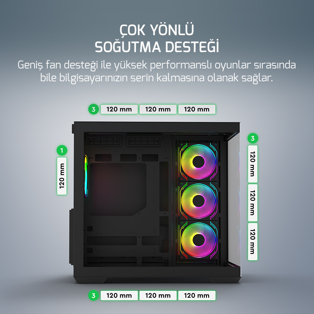Raijin | AMD Ryzen 5 7600 | 2 x 8 GB DDR5 | Powercolor RX 7700 XT 12 GB | 1 TB SSD Tavsiye Sistem