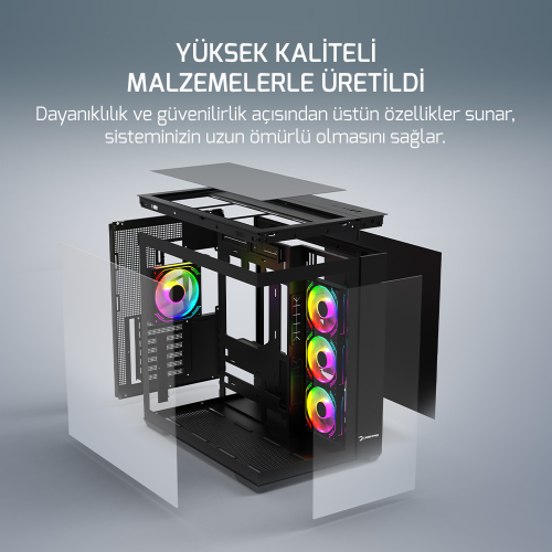Raijin | AMD Ryzen 5 7600 | 2 x 8 GB DDR5 | Powercolor RX 7700 XT 12 GB | 1 TB SSD Tavsiye Sistem