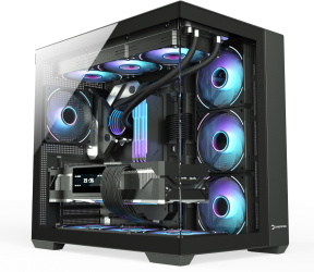GamePower Warcry Prism 4xARGB Fan 850W 80+ Gold (ATX 3.1 - PCI 5.1) Temperli Cam ATX Gaming (Oyuncu) Kasa