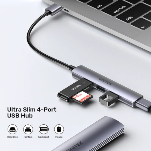 Unitek Type-A to  1 USB 3.0 - 3 USB 2.0 PORT USB Dönüştürücü (H1208A)