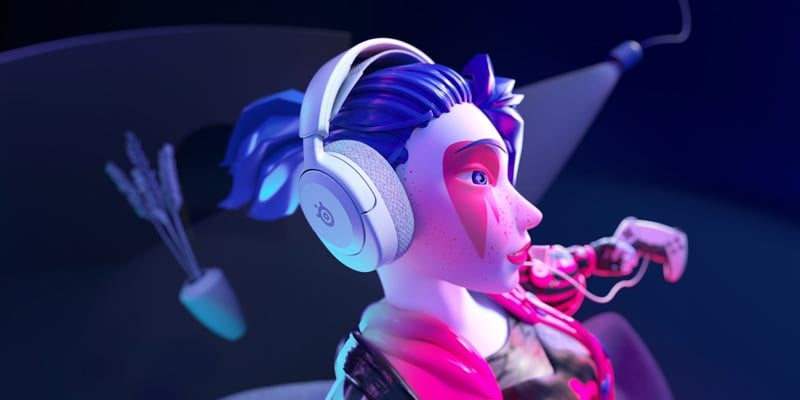 SteelSeries Arctis Nova 1P SSH61611 Mikrofonlu Siyah Kablolu Gaming Kulaklık