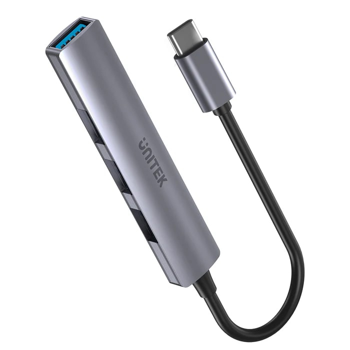 Unitek Type-C to 4 Port 1 USB 3.0 - 3 USB 2.0 Çoklayıcı (H1208B)
