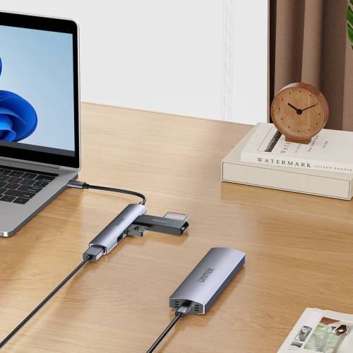 Unitek Type-C to 4 Port 1 USB 3.0 - 3 USB 2.0 Çoklayıcı (H1208B)