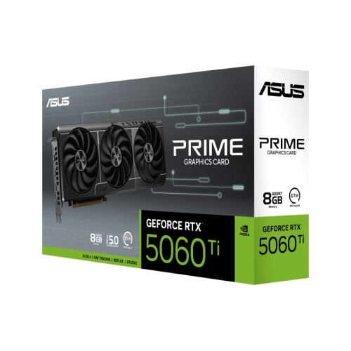 ASUS PRIME GeForce RTX 5060 Ti 8GB OC PRIME-RTX5060TI-O8G GDDR7 128Bit Gaming OC (Oyuncu) Ekran Kartı