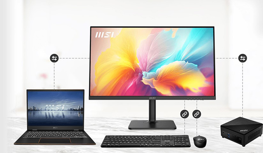 MSI Modern MD272QXP 27'' 2560x1440 1ms 100Hz Anti-Glare Pivot IPS Monitör  