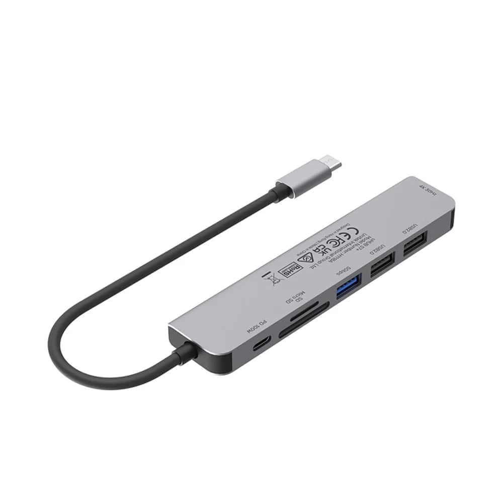 Unitek Type-C to 7 Port Hub Dönüştürücü (H1118A)
