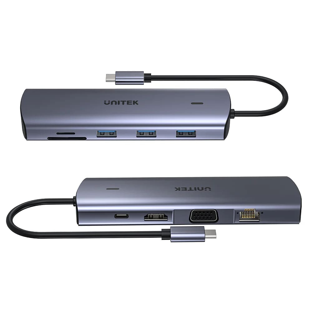 Unitek Type-C to 9 Port Hub Dönüştürücü (D1113A)