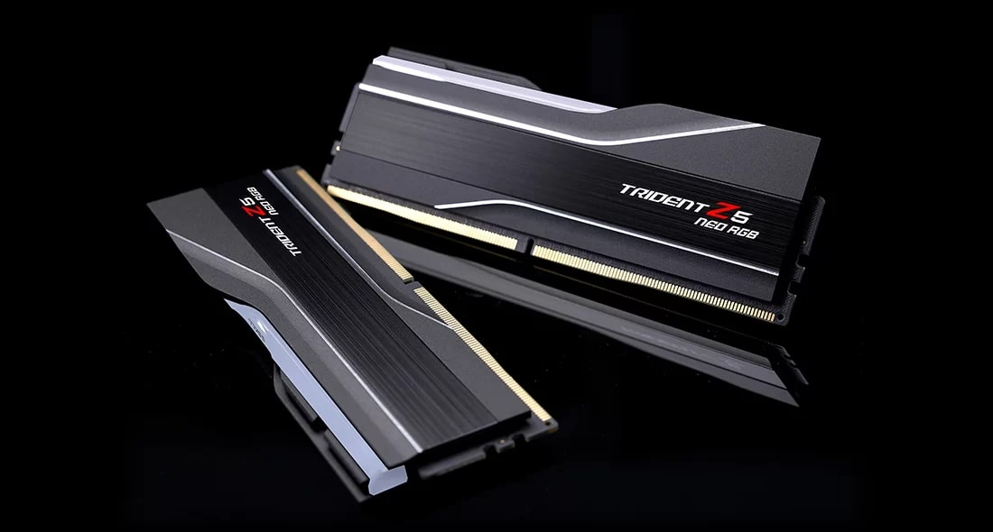 GSKILL Trident Z5 Neo RGB 64GB (2x32GB) 6000MHz CL28 DDR5 Gaming Ram (F5-6000J2836G32GX2-TZ5NR)