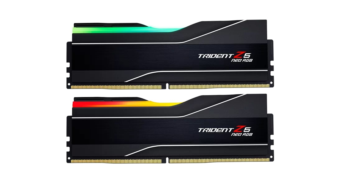 GSKILL Trident Z5 Neo RGB 64GB (2x32GB) 6000MHz CL28 DDR5 Gaming Ram (F5-6000J2836G32GX2-TZ5NR)