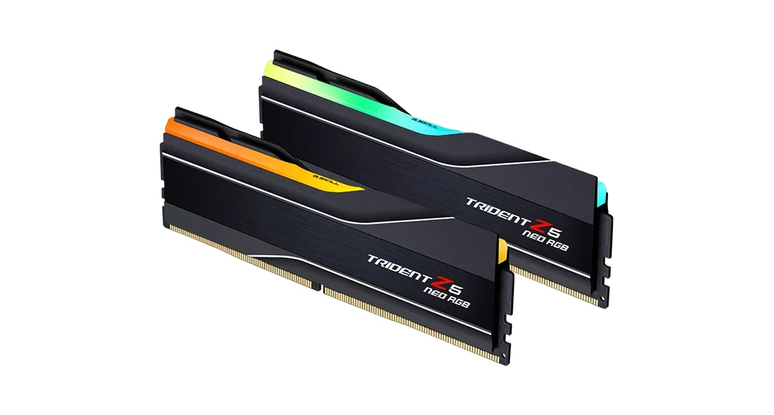 GSKILL Trident Z5 Neo RGB 64GB (2x32GB) 6000MHz CL28 DDR5 Gaming Ram (F5-6000J2836G32GX2-TZ5NR)