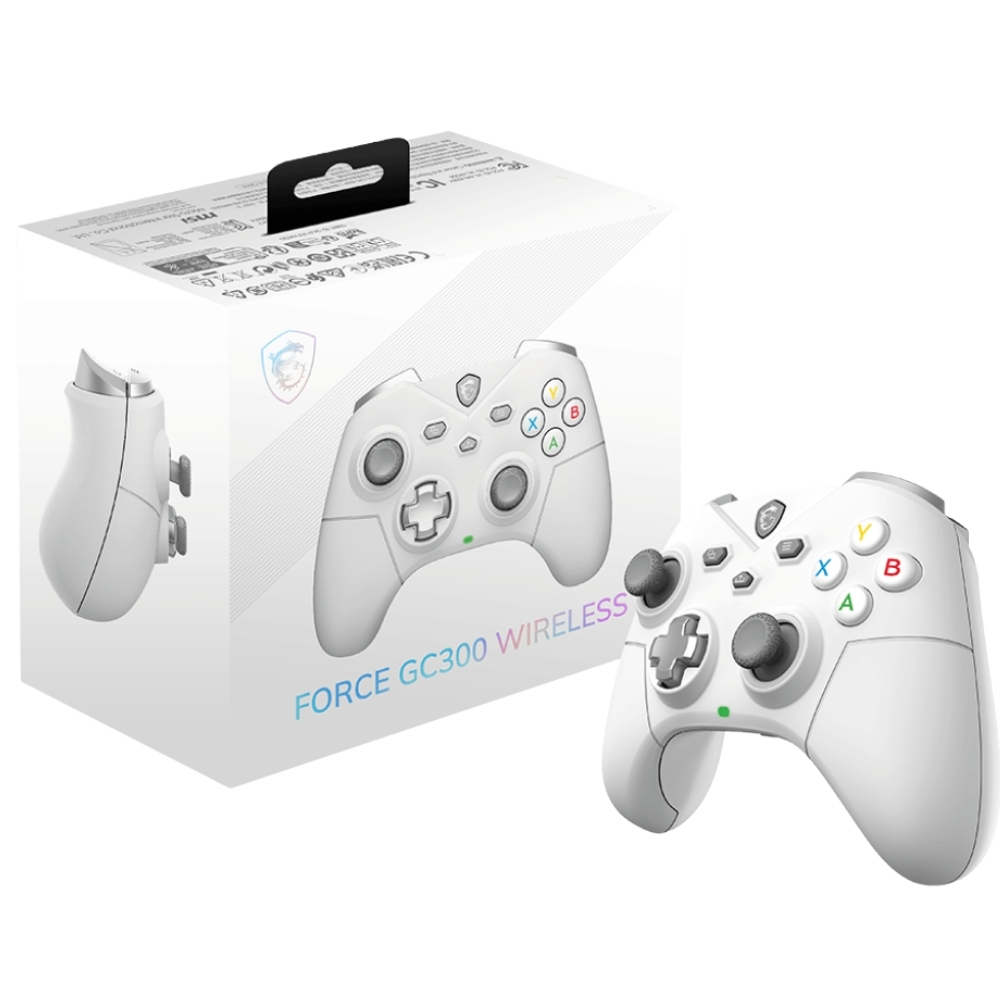 MSI FORCE GC300 W Kablosuz Beyaz Gamepad